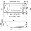 Ванна акриловая Vagnerplast Kasandra 160X70X45