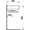 Умывальник Laufen Form 60x45см 1067.3.109