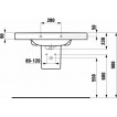 Раковина Laufen LB3 накладная 1000 x 480 x 170 mm 1268.6