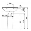 Пьедестал Laufen Moderna plus 1954.3