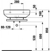 Умывальник Laufen Form 55x42 см 1067.2.200