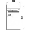 Умывальник Laufen Form 65x48см 1067.4