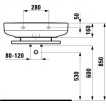 Умывальник Laufen Form 70x50 см 1067.5