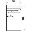 Умывальник Laufen Form 70x50 см 1067.5