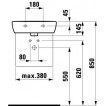 Умывальник Laufen PRO А45 см 1195.1