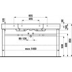 Умывальник Laufen Form 150x48 см 1367.6