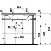 Умывальник Laufen Living 930х470 мм. 1443.6