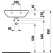 Умывальник Laufen PRO 500х360 мм 1595.3