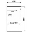 Умывальник Laufen PRO 550х480мм 1895.1