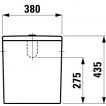 Бачок унитаза Laufen Living ( часть ) 2643.0