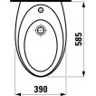 Биде консольное Laufen ALESSI 3097.1